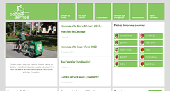 Desktop Screenshot of caddie-service.ch